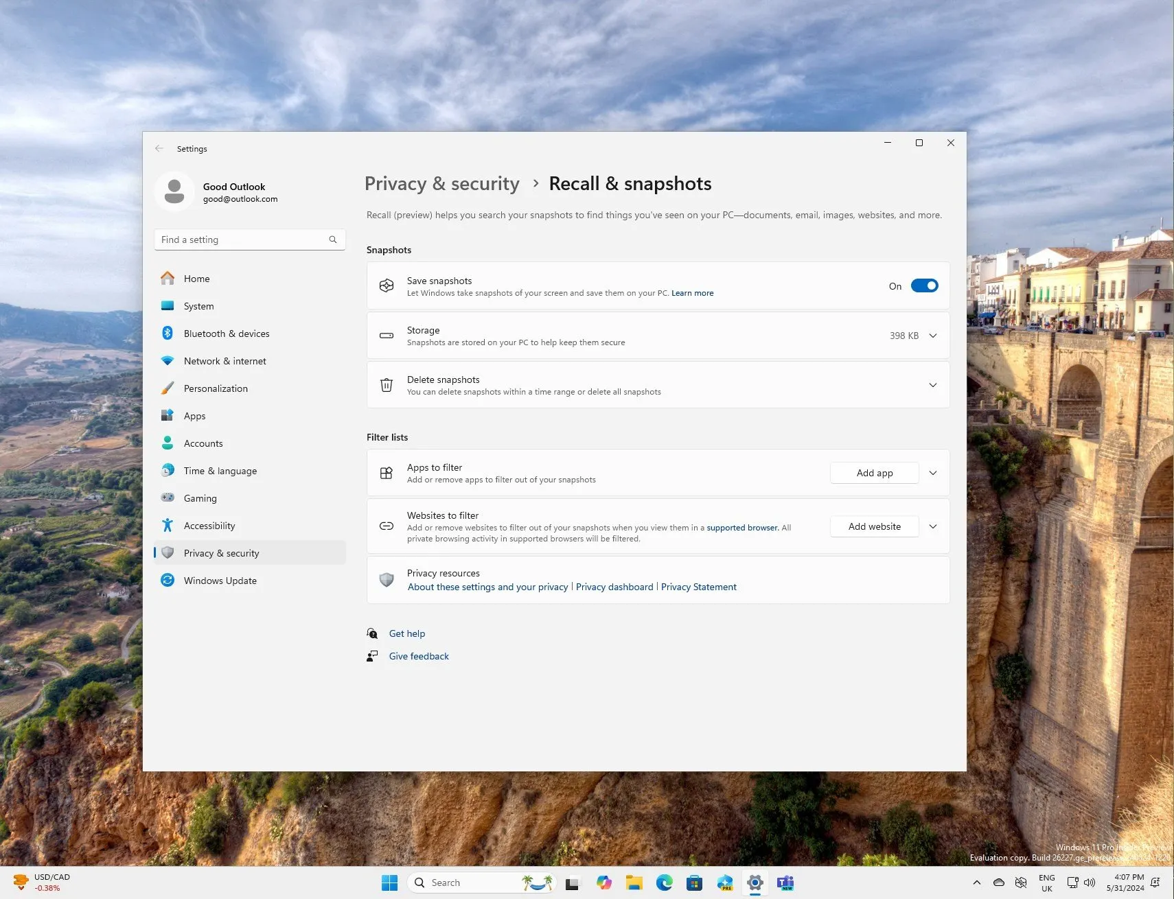 Is Microsoft Recall a Danger to Your Privacy? Diving Into the New  Controversial Windows 11 Feature (+ How To Disable It) | LaptopMedia.com