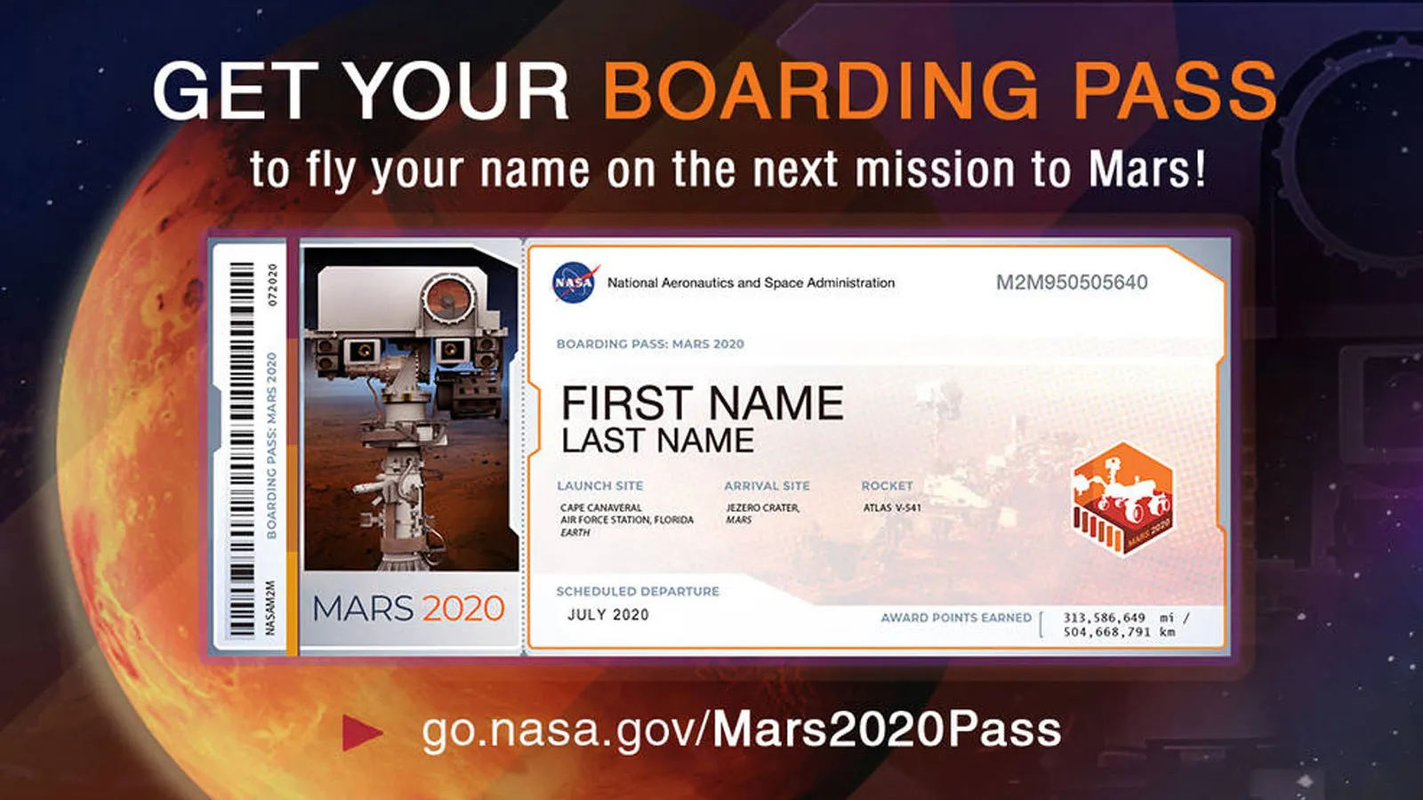 105 Ribu Orang Indonesia Pesan Boarding Pass ke Mars 2020