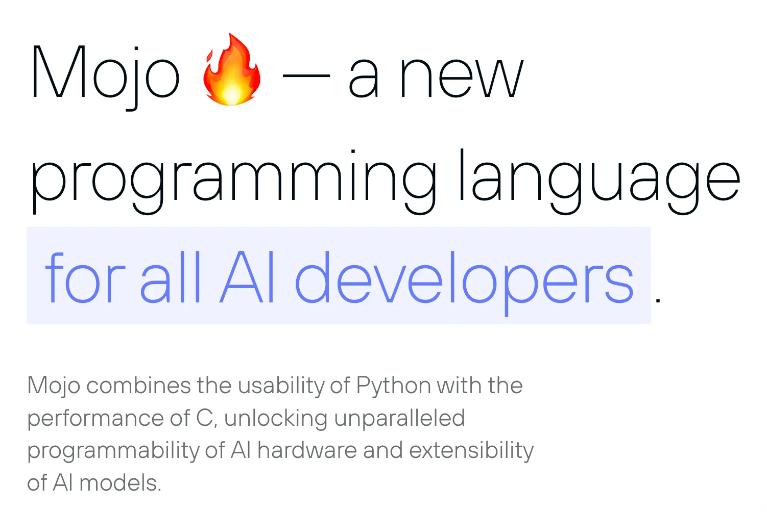 Mengenal Mojo: Bahasa Pemrograman Baru untuk Pengembang Kecerdasan Buatan (AI)