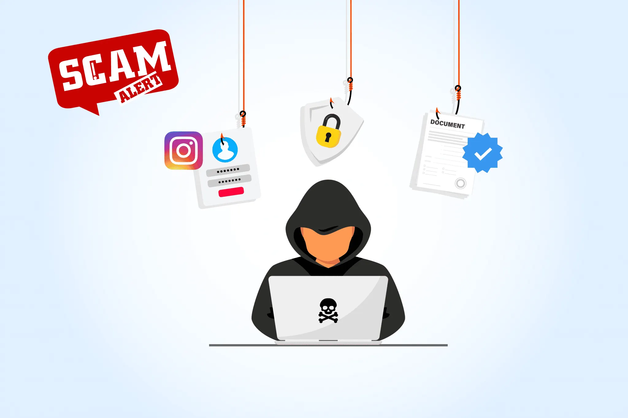 penipuan instagram centang biru