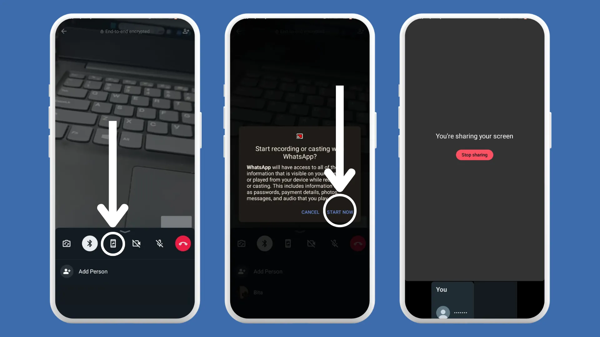 cara nobar di whatsapp