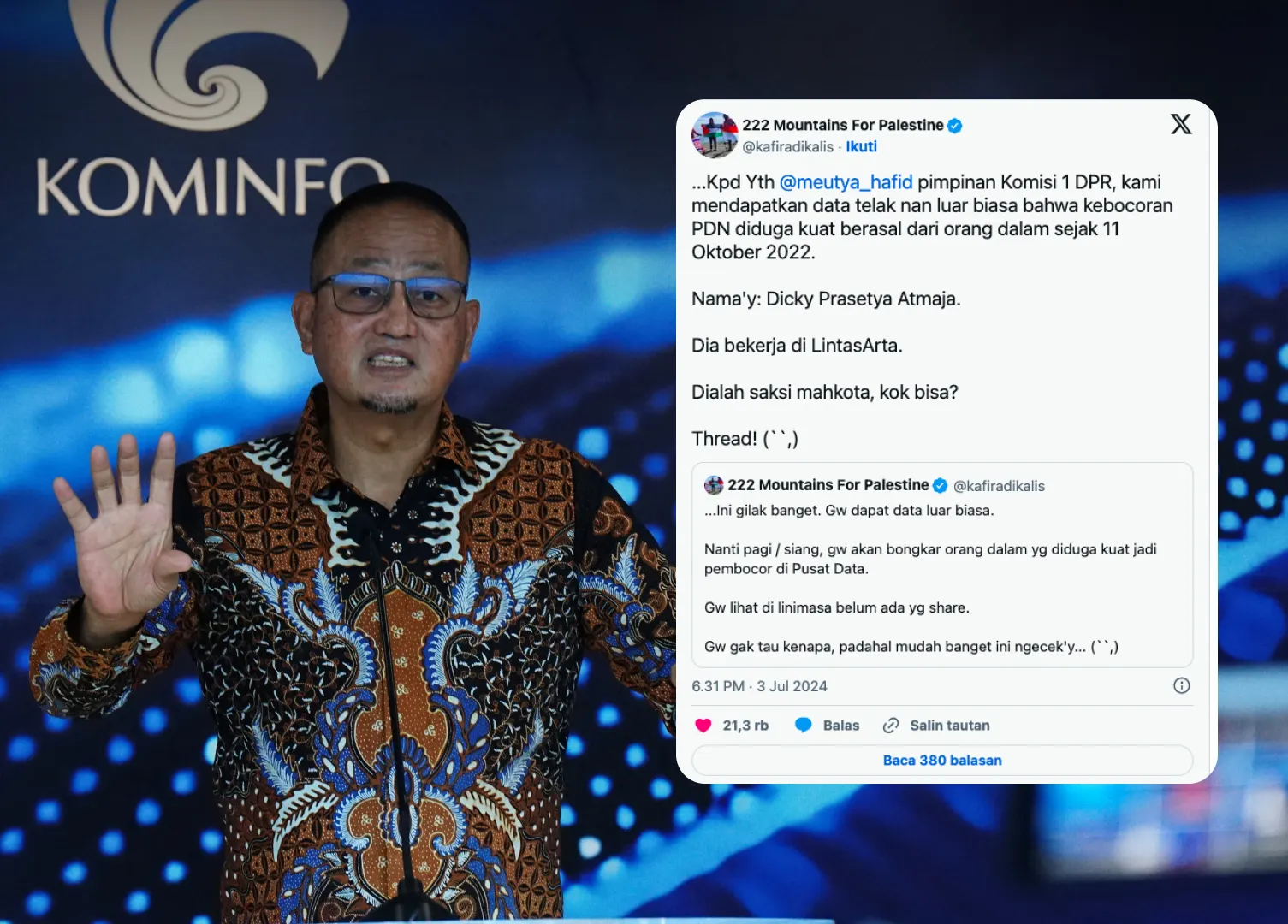 kominfo pusat data nasional