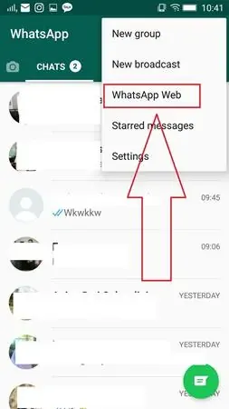 Cara Mengakses Whatsapp Web 3