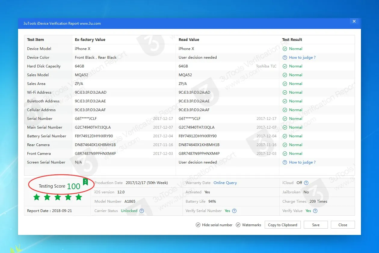 3uTools on Twitter: "100 😄 what's your testing score in #3uTools?  https://t.co/Y2ttCLLQMO… "