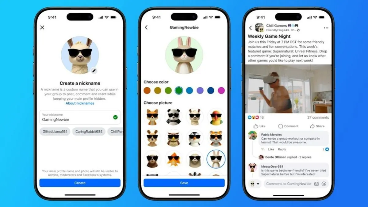 Fitur nickname Facebook