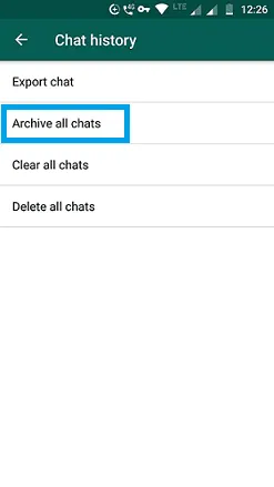 Hasil gambar untuk archive all message whatsapp
