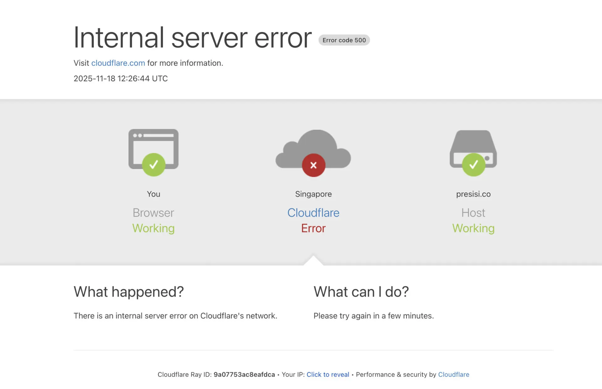 cloudflare down