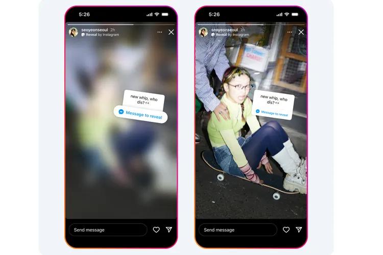 cara bikin konten reveal di instagram stories