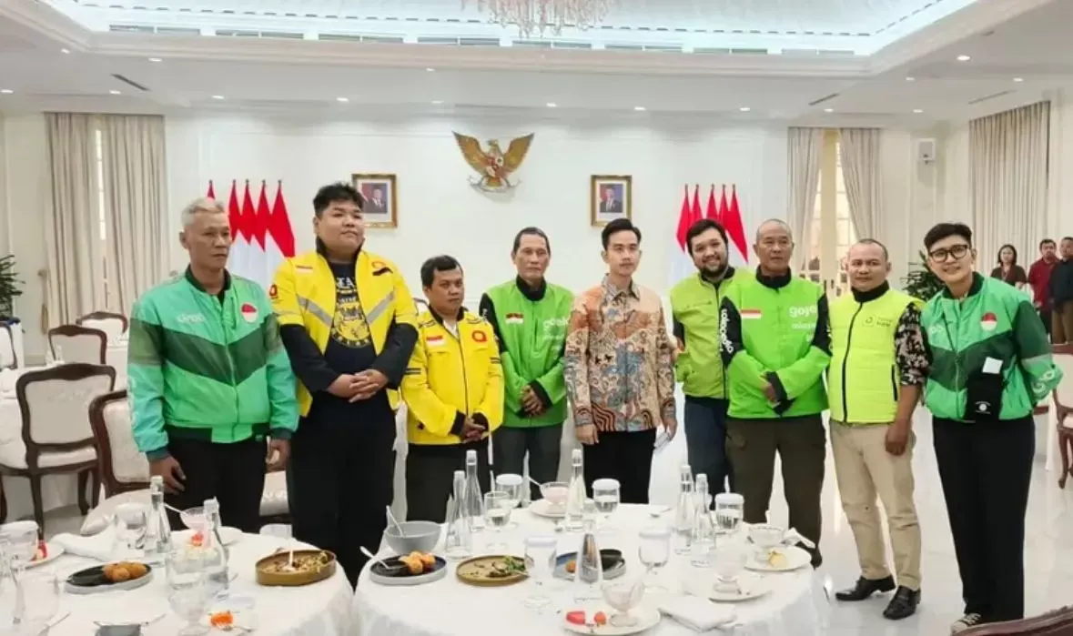 perwakilan ojol bertemu Gibran
