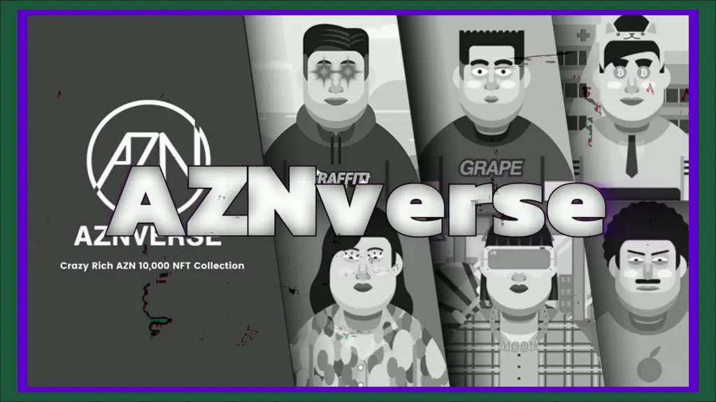 Ilustrasi NFT AZNverse.