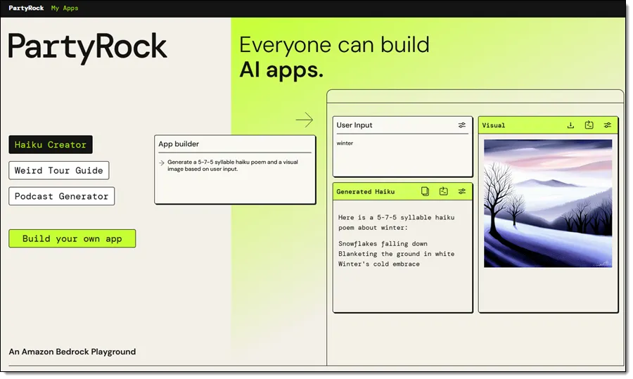 partyrock ai tanpa coding