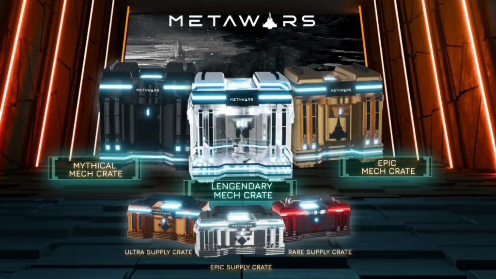 tampilan virtual game metawars