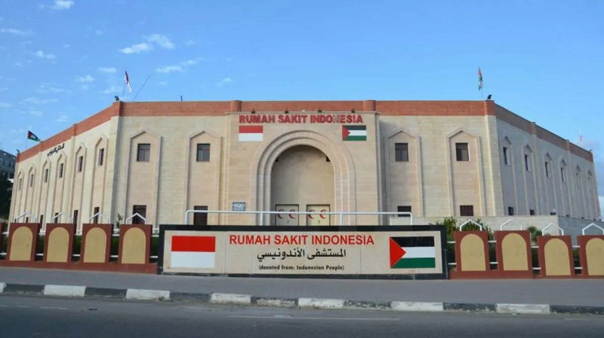 rumah sakit indonesia gaza