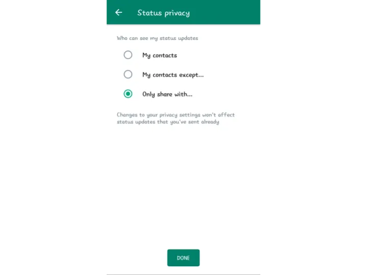 Begini Cara Agar Status WA-mu Hanya Bisa Dilihat oleh Teman Status Privacy