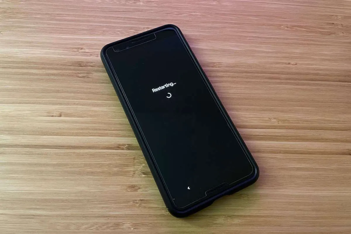 auto restart android