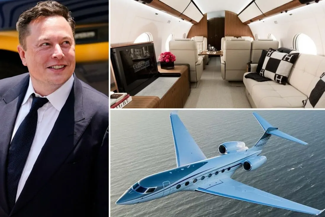 Inside Elon Musk's US$70 million Gulfstream private jet – tracked by a college student's Twitter bot, the Tesla CEO's 19-seater G650ER is a favourite of tech billionaires, also used by Jeff Bezos |