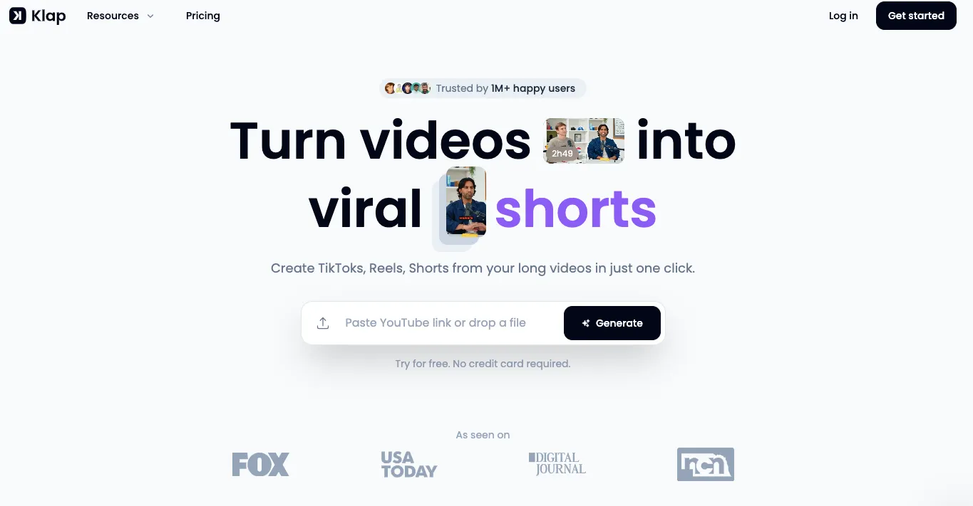 Klap.app Cara Cepat Ubah Video Panjang Jadi Video Shorts Viral Tanpa Skill Editing