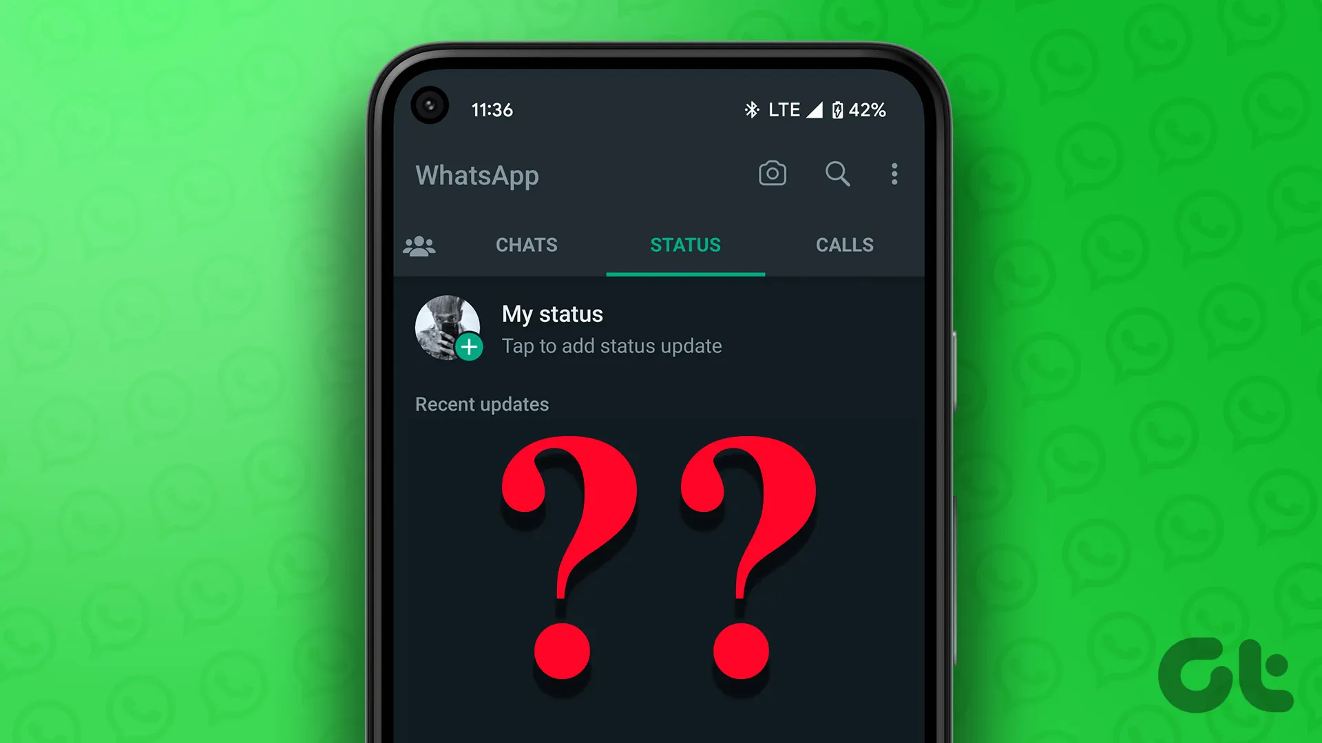 status WhatsApp tidak ada suara