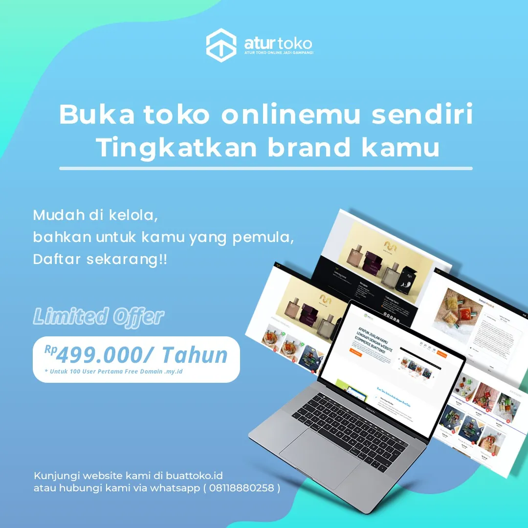 BuatToko Website Ecommerce Murah dan Gampang! Hanya 499 rb BuatToko Website Ecommerce Murah dan Gampang! Hanya 499 rb