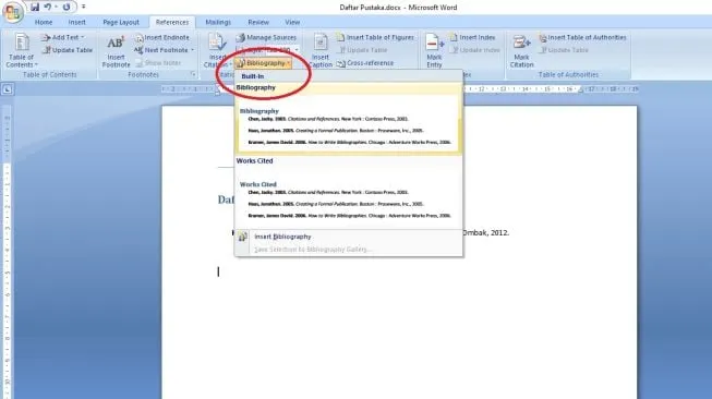 Cara membuat daftar pustaka. (Suara.com/Dinar Surya Oktarini)