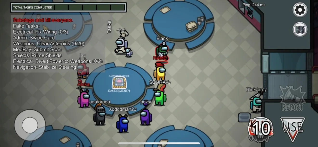 Review game Among Us, saling tuduh hingga makan teman