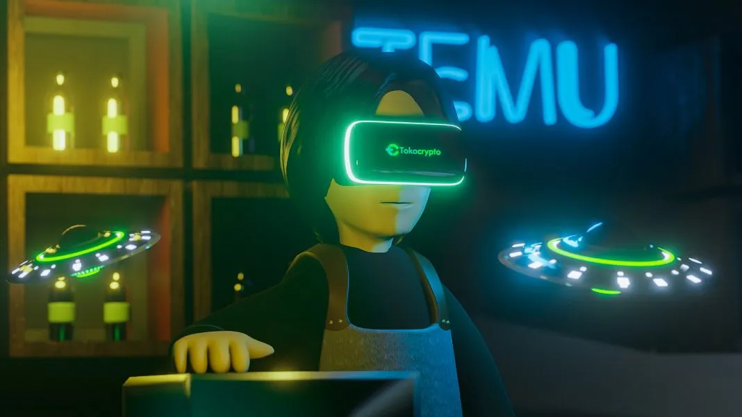 Ilustrasi koleksi NFT TokoMall x .TEMU Ilustrasi koleksi NFT TokoMall x .TEMU