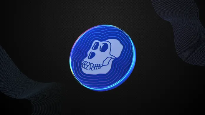 Ilustrasi token kripto ApeCoin (APE).