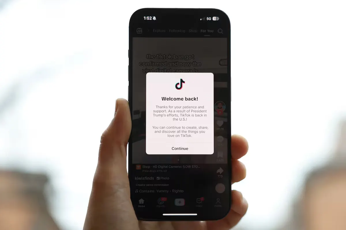 TikTok Kembali Beroperasi di AS