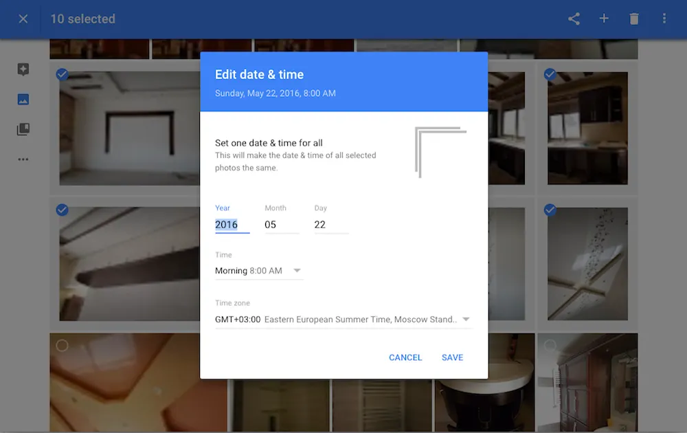Google Photos Web Now Lets You Adjust The Date And Time Of Multiple Photos