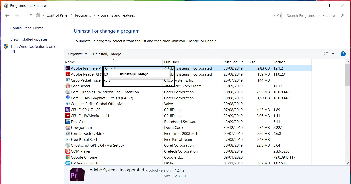 Cara menghapus aplikasi di pc laptop secara bersih