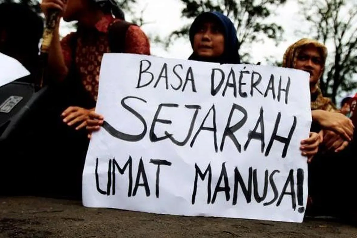 Bahasa daerah punah