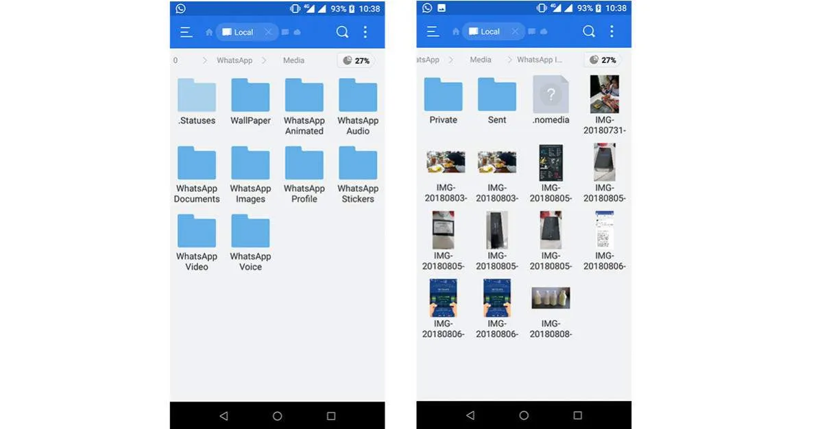 menyembunyikan foto di whatsapp