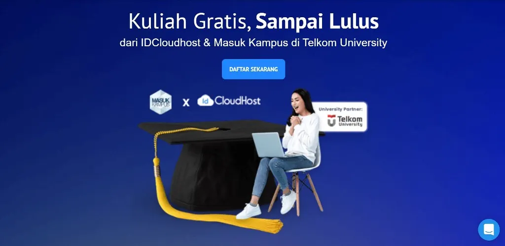 Puluhan Mahasiswa Sudah Mendapatkan Beasiswa IDCloudHost