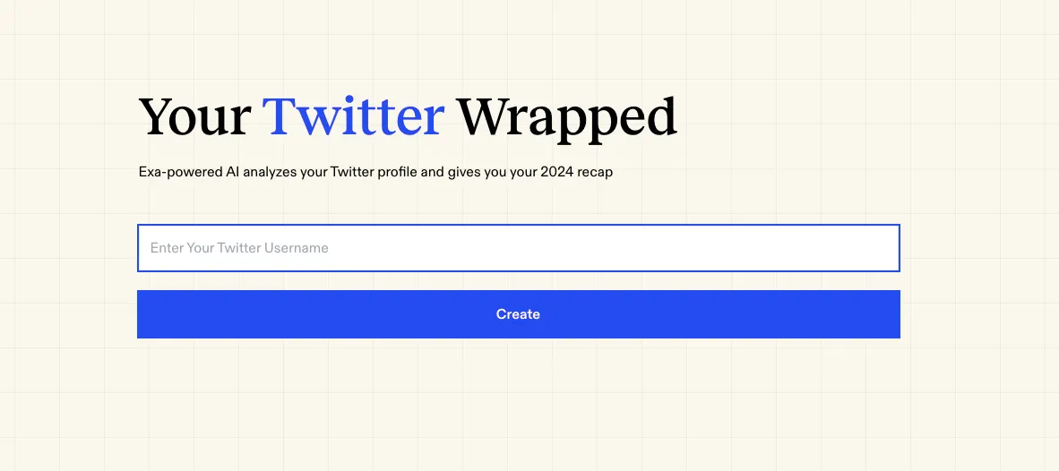 Cara Twitter Wrapped 2024