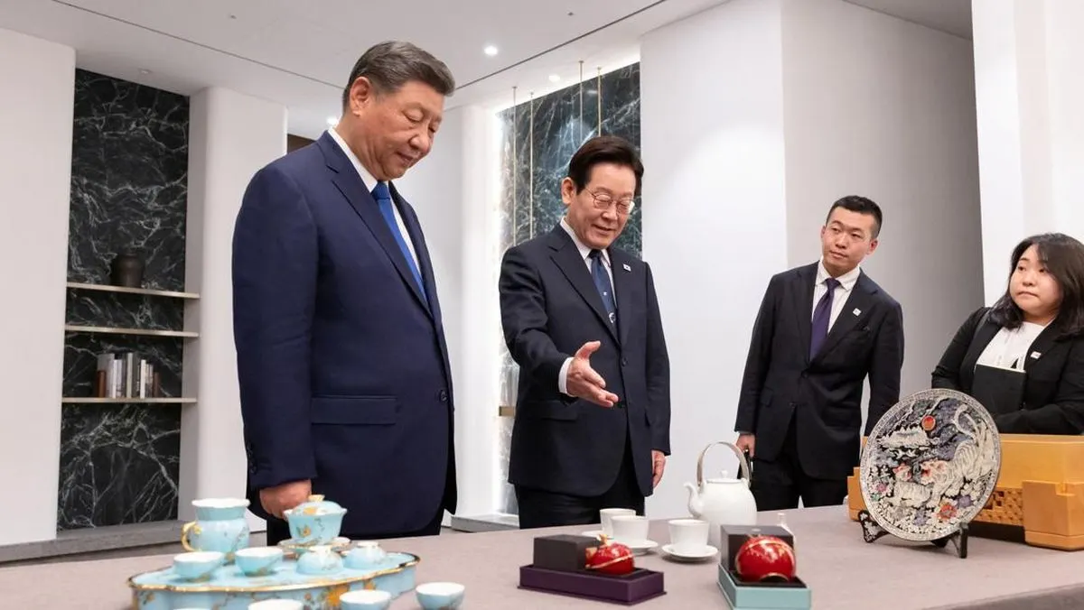 xi jinping korea selatan