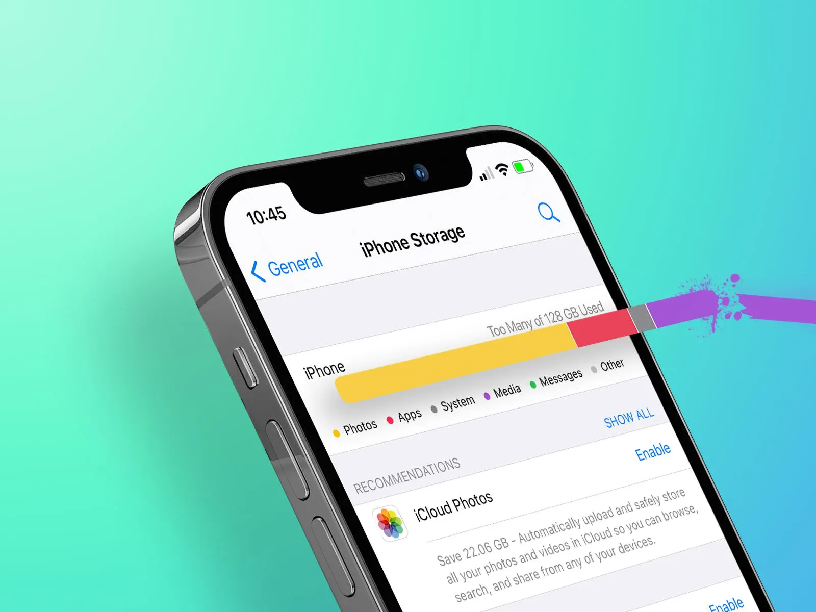 memori penyimpanan iPhone penuh