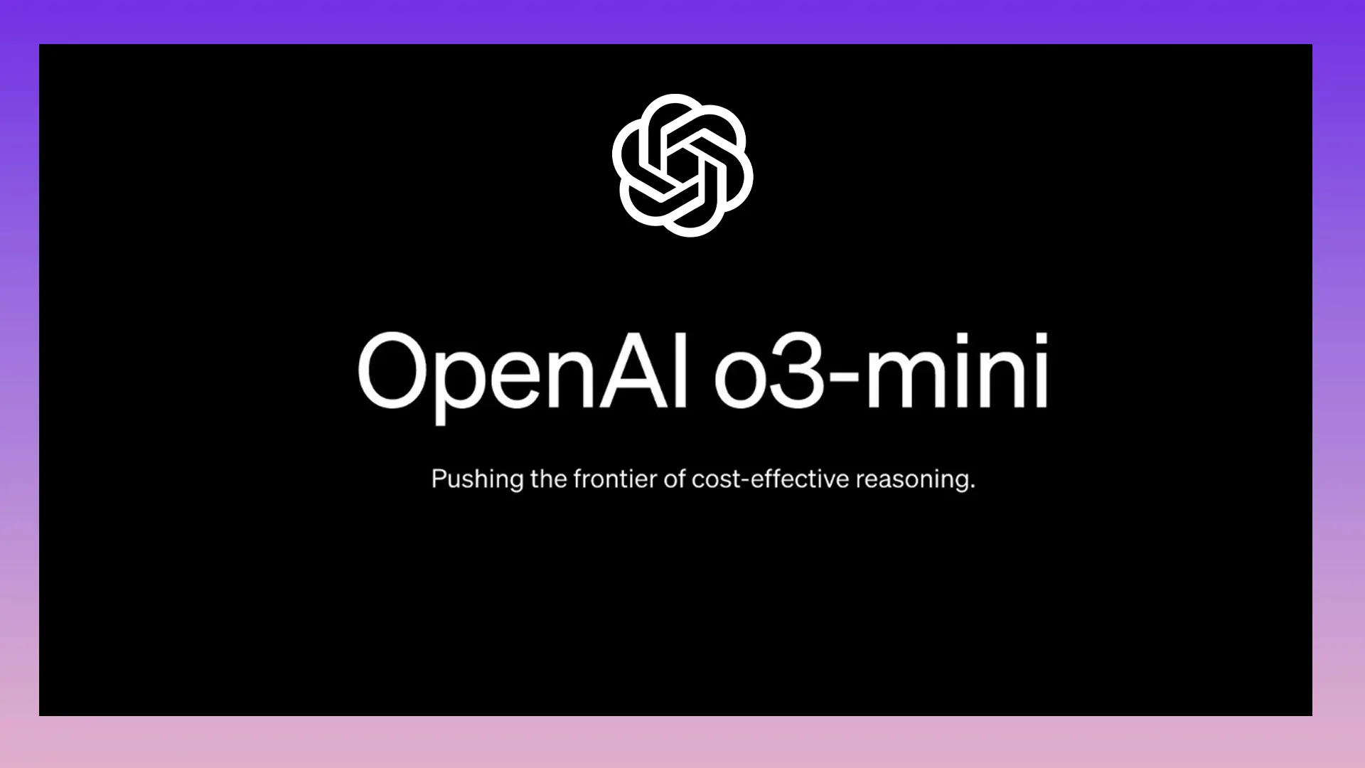 model AI baru openAI chatGPT gratis o3-mini