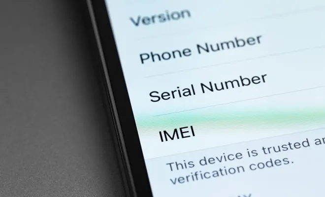 imei iphone