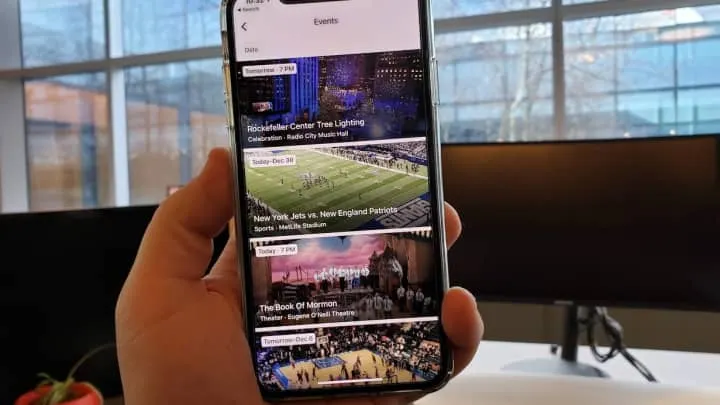 Temukan acara langsung di sekitar.