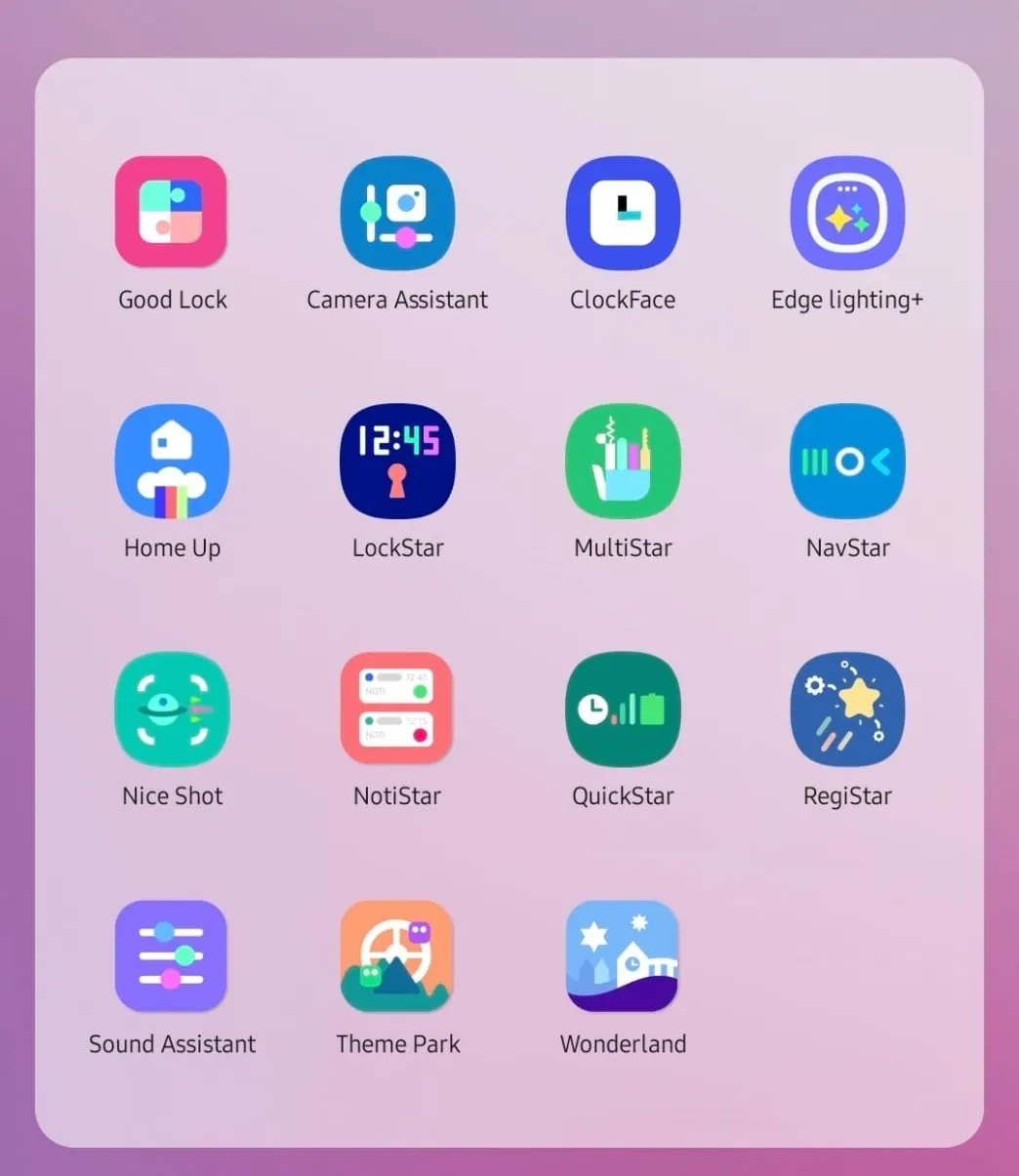 Fitur Aplikasi Good Lock