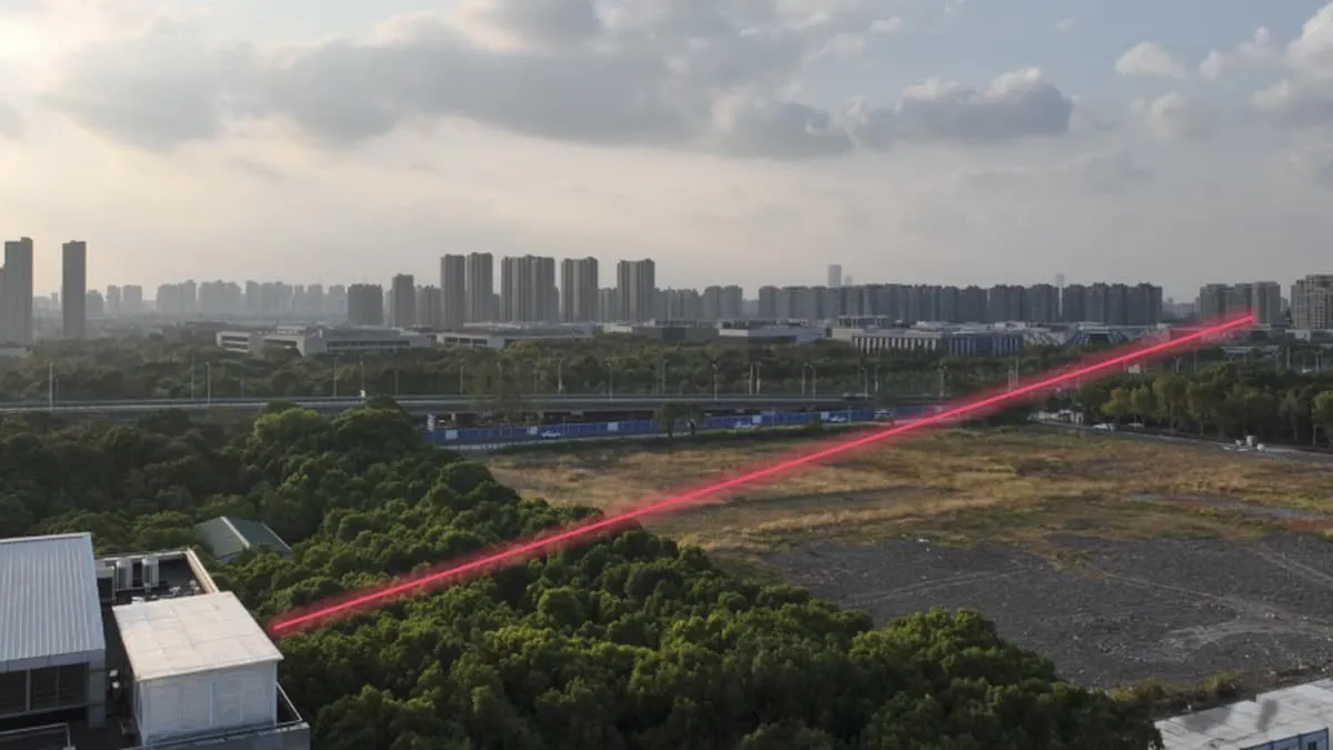 Laser China bisa baca tulisan sekecil biji wijen dari 1,36 km