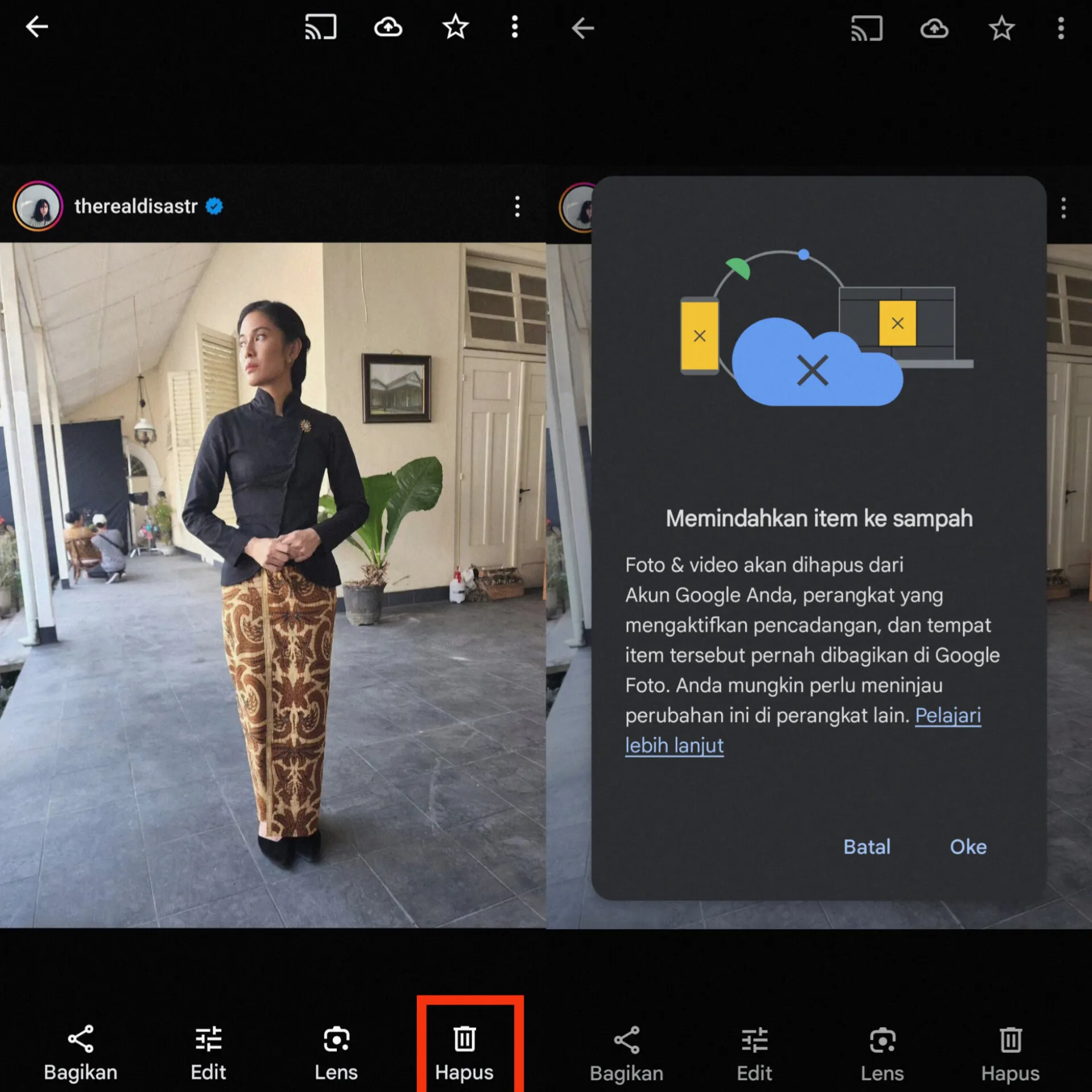 Cara Menghapus Foto di Google Photos